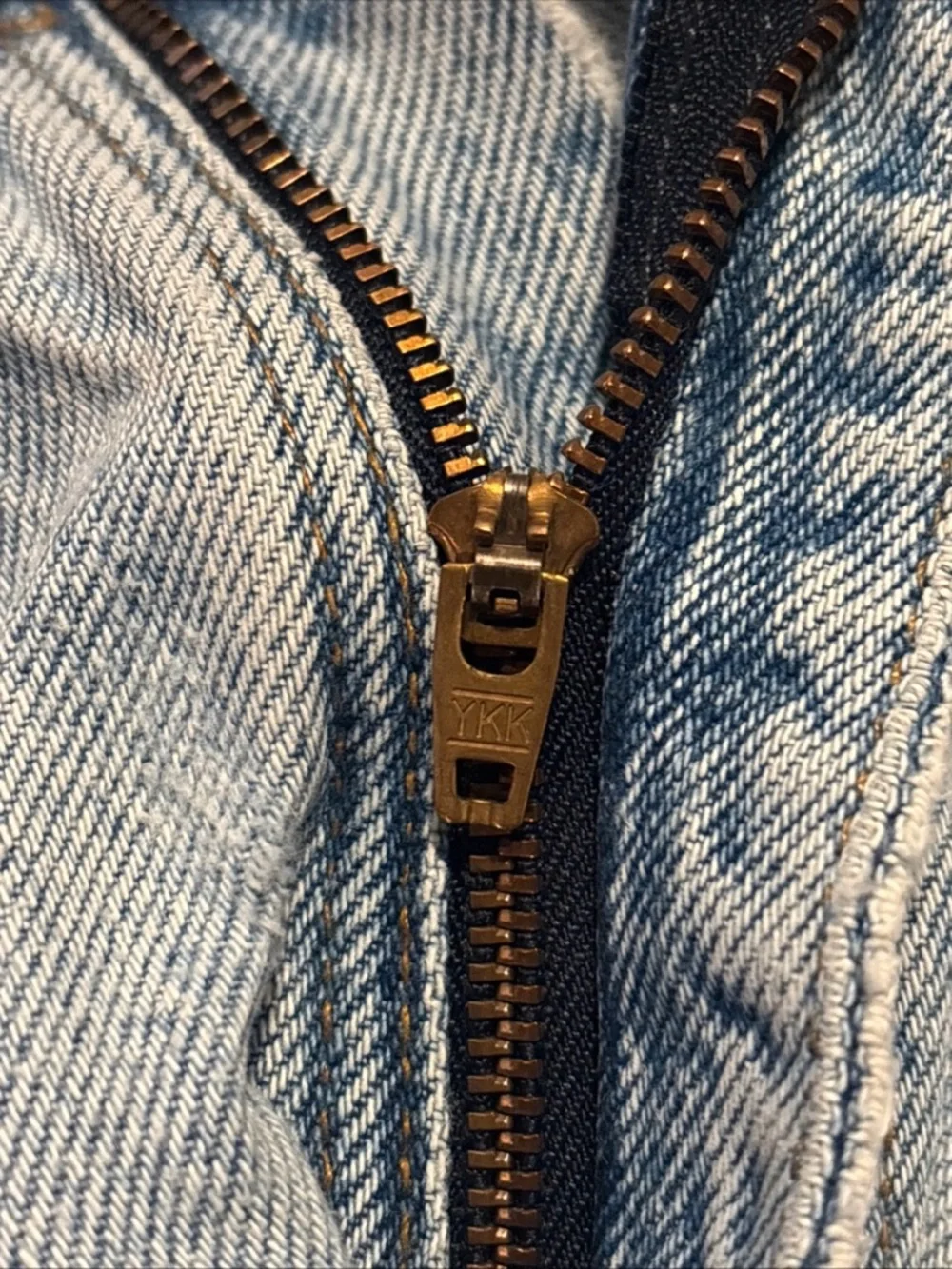 Vintage Levi’s Orange Tab 1980s Men’s Jeans Light Wash Distressed 34x30 Straight - Picture 10 of 12